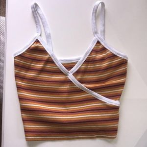 Pacsun Me to We cropped tank top